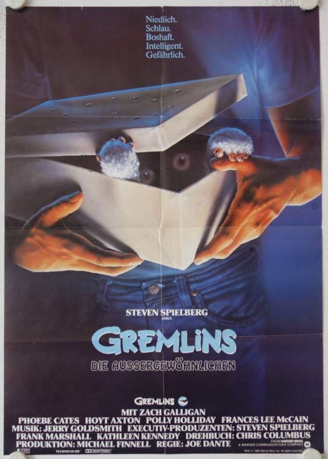 Gremlins - Kleine Monster originales deutsches Filmplakat